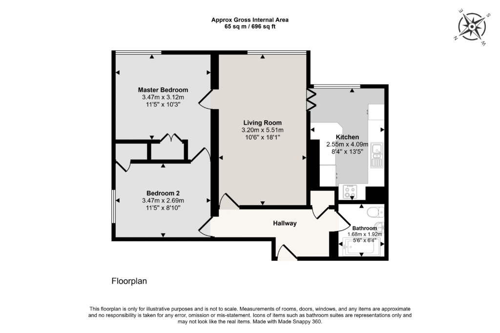 Brenchley Gardens Floor Plan